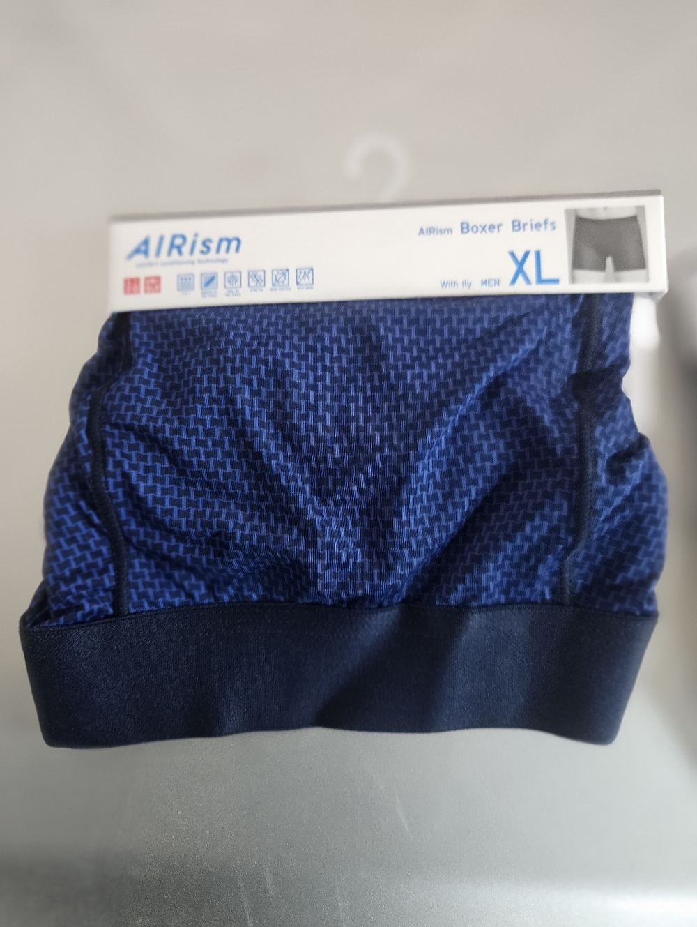 Mens New Boxer Briefs Plaid Checker Pattern